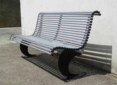 نیمکت پارکی cnc